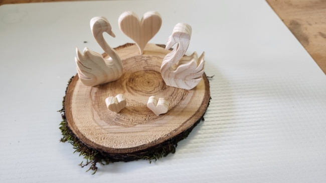Décoration Cygne 